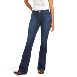 10027692 Women's Katie Ultra Stretch Perfect Rise Flare Jean By Ariat