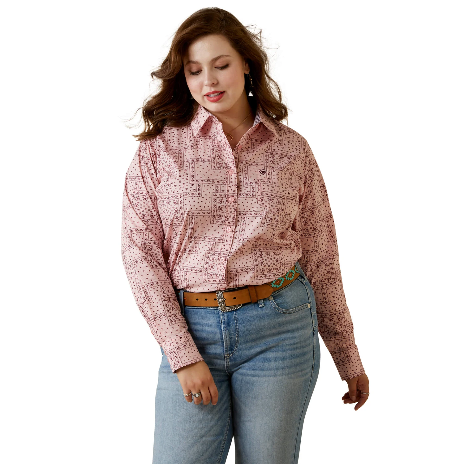 10043475 Women's Wrinkle Resist Kirby Stretch Shirt By Ariat 2 10043475 Women's Wrinkle Resist Kirby Stretch Shirt By Ariat - Image 2