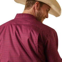 10043513 Men's VentTEK Classic Fit Short Sleeve Shirt By Ariat -Western Cowboy Equipment Store 10043513 01