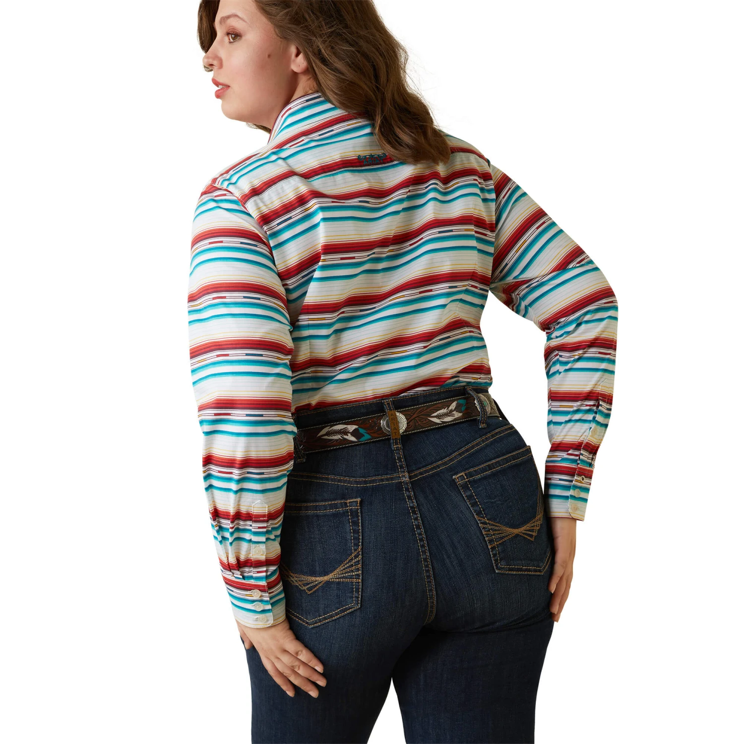 10043551 Women's Team Kirby Stretch Shirt By Ariat 8 10043551 Women's Team Kirby Stretch Shirt By Ariat - Image 8