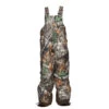 607115 Kid's Junior ProHunter Waterproof Insulated Bibs In Realtree Edge By Rocky