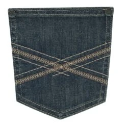 42mwxwi Men's No. 42 Vintage Boot Cut Jean In Wrought Iron By Wrangler -Western Cowboy Equipment Store 42MWXWI PP01 SWPP PRD