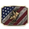Montana Silversmiths A865 Patriot Rider Buckle