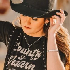 Bc5260 Crystal Roads Cuff Bracelet By Montana Silversmiths -Western Cowboy Equipment Store BC5260 mod2