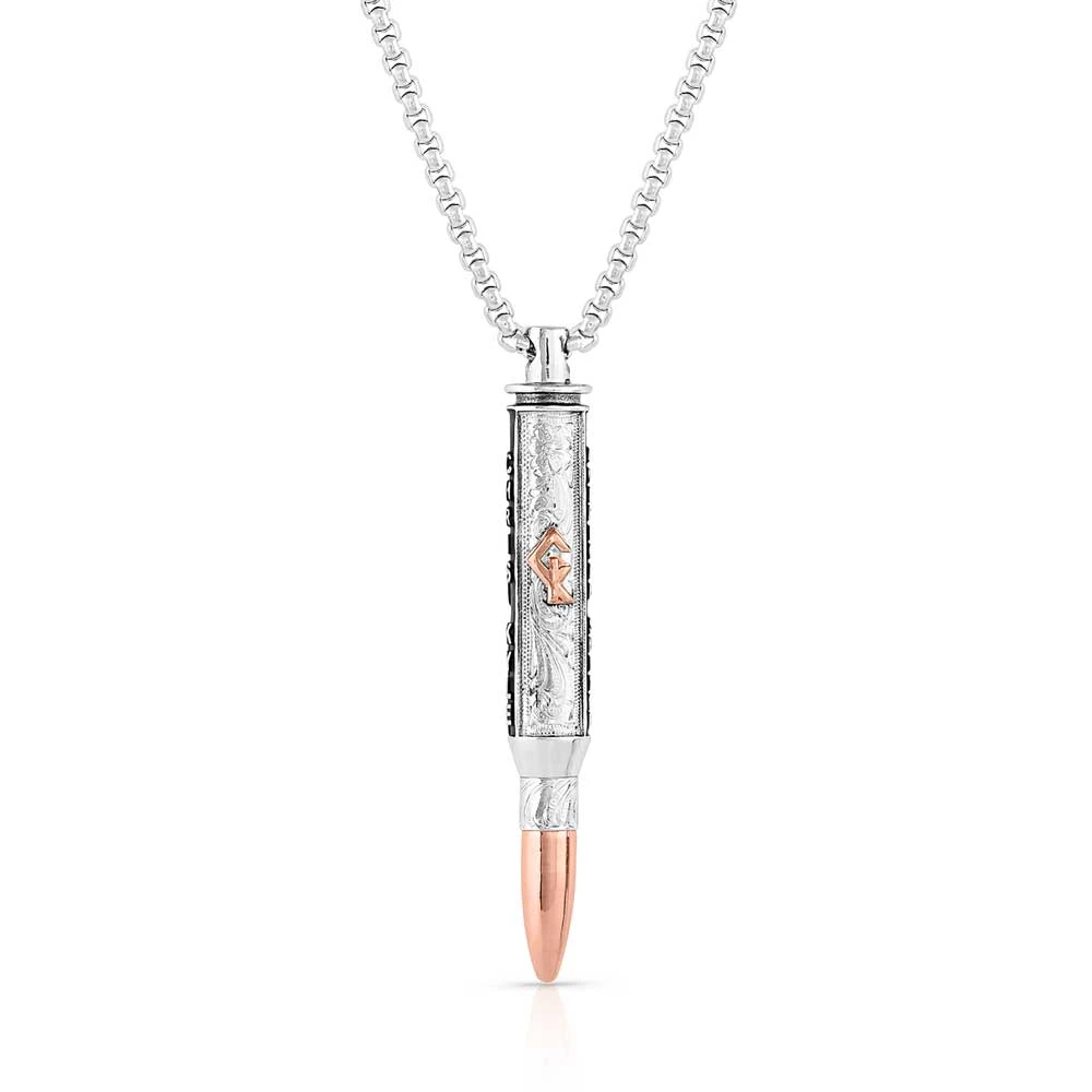 Cknc5104 I'll Cover You Sniper Bullet Necklace By Montana Silversmiths 4 Cknc5104 I'll Cover You Sniper Bullet Necklace By Montana Silversmiths - Image 4