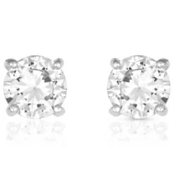 Er2545 Brilliant Stud Earrings By Montana Silversmiths