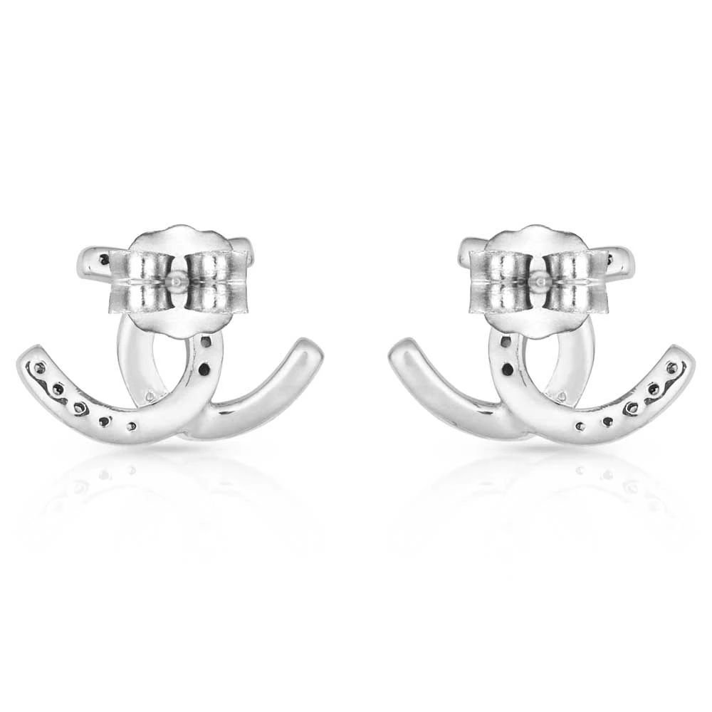 Er4505mt Horseshoe Happiness Post Earrings By Montana Silversmiths 2 Er4505mt Horseshoe Happiness Post Earrings By Montana Silversmiths - Image 2