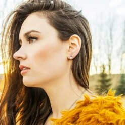 Er4893 Cradle Sparkle Earrings By Montana Silversmiths -Western Cowboy Equipment Store ER4893 mod