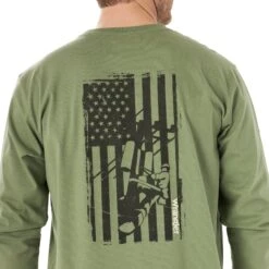 Fr194ag Men's FR Flame Resistant Graphic Tee By Wrangler -Western Cowboy Equipment Store FR194AG BD03 SWBD PRD