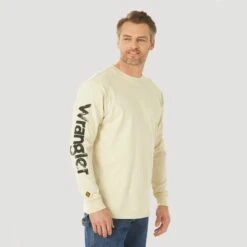 Fr194sd Men's FR Flame Resistant Graphic Tee By Wrangler