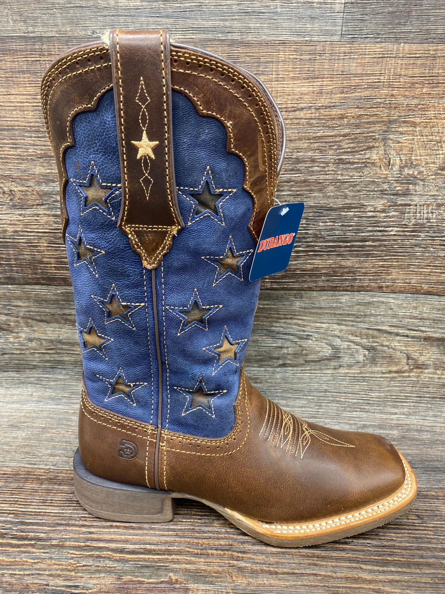 Drd0393 Lady Rebel Pro Vintage Flag Boot By Durango 2 Drd0393 Lady Rebel Pro Vintage Flag Boot By Durango - Image 2