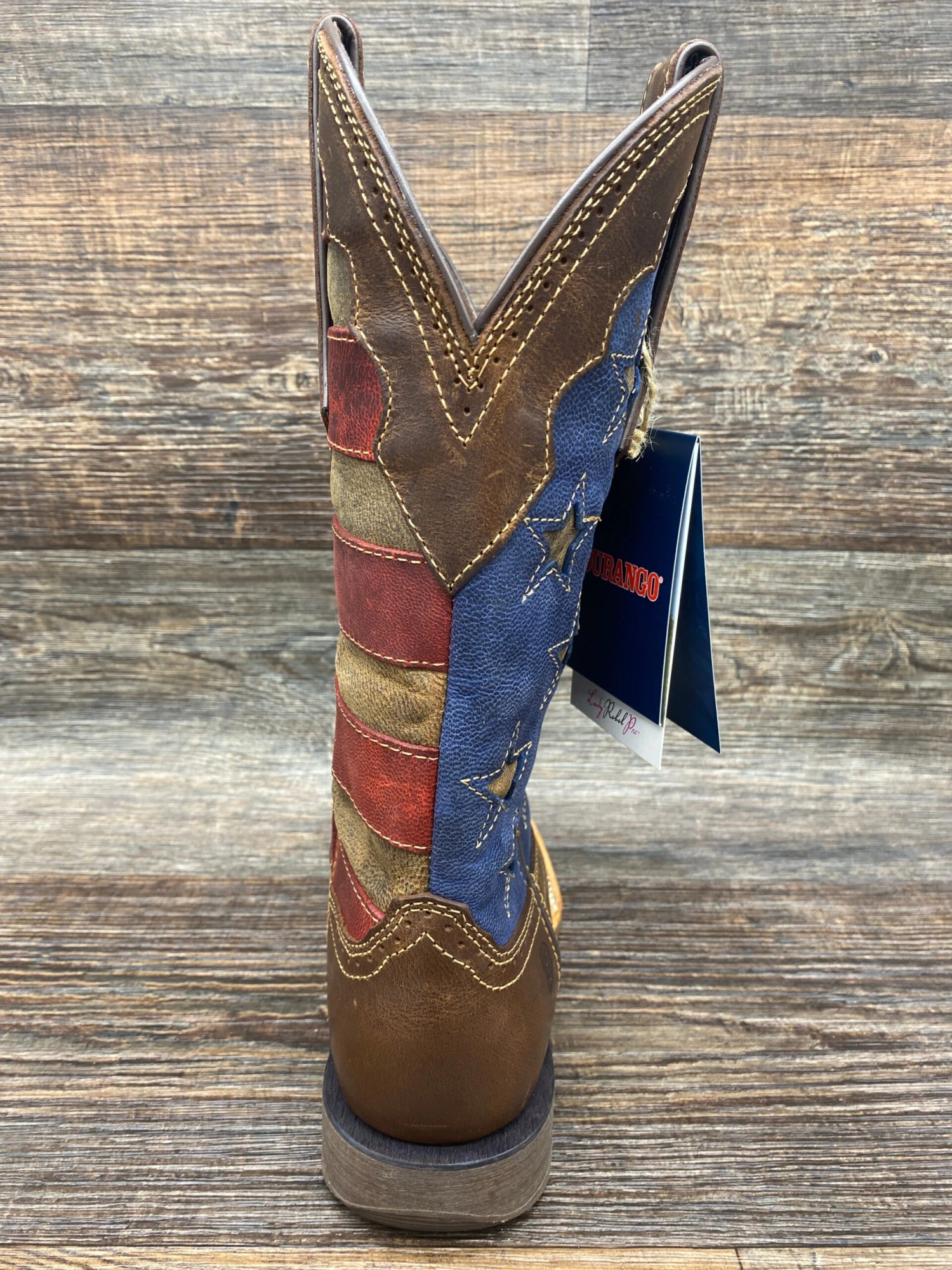 Drd0393 Lady Rebel Pro Vintage Flag Boot By Durango 5 Drd0393 Lady Rebel Pro Vintage Flag Boot By Durango - Image 5