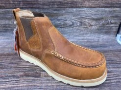 Mcan001 Men's 4 Inch Nano Toe Chelsea Slip On Work Boot By Twisted X