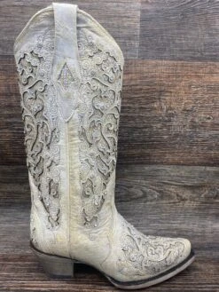 A3322 Ladies Snip Toe Western Boot By Corral -Western Cowboy Equipment Store IMG 3304
