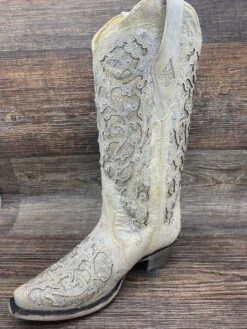 A3322 Ladies Snip Toe Western Boot By Corral -Western Cowboy Equipment Store IMG 3307