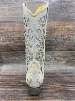 A3322 Ladies Snip Toe Western Boot By Corral -Western Cowboy Equipment Store IMG 3309