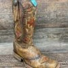 C2915-1 Women's Whip Stitch Square Toe Western Boot By Corral