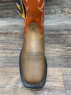 10005888 Men's Soft Toe Workhog Wide Square Toe Work Boot By Ariat 9 10005888 Men's Soft Toe Workhog Wide Square Toe Work Boot By Ariat -Western Cowboy Equipment Store IMG 3716