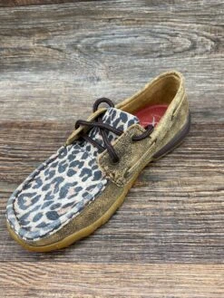 Wdm0057 Women's Distressed Leopard Print Driving Moc By Twisted X 10 Wdm0057 Women's Distressed Leopard Print Driving Moc By Twisted X -Western Cowboy Equipment Store IMG 3748