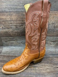 194w Men's Genuine Smooth Quill Exotic Western Boot By Cowtown -Western Cowboy Equipment Store IMG 3871