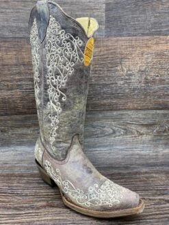 A1094 Women's Embroidered Snip Toe Western Boot By Corral