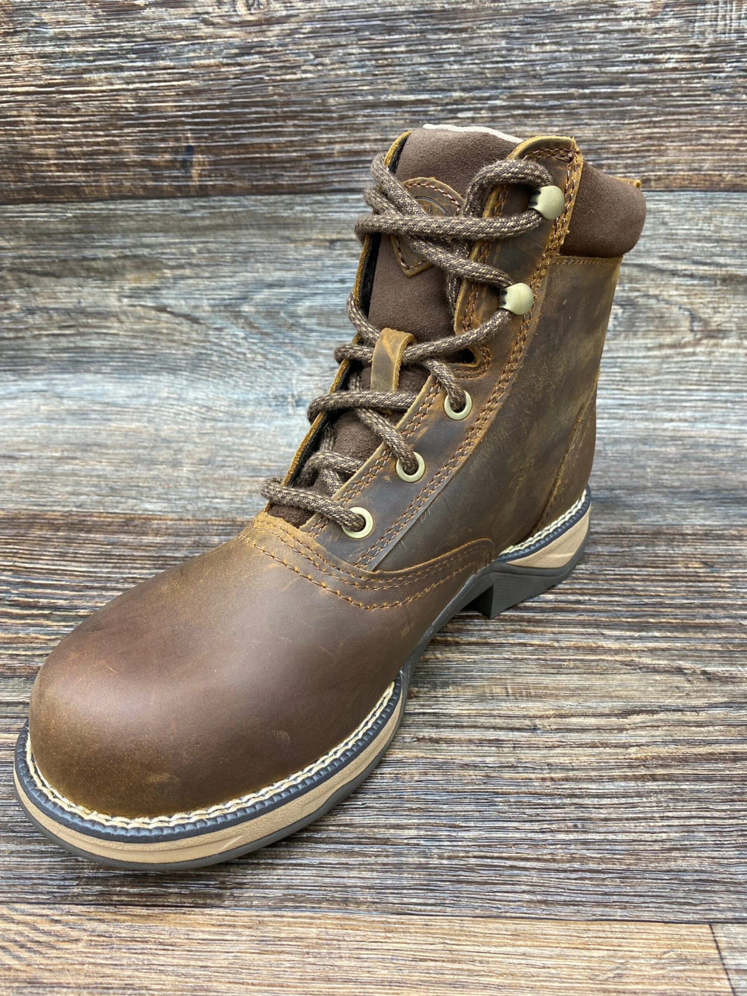 10034143 Women's Anthem Waterproof Composite Toe Lace Up By Ariat 4 10034143 Women's Anthem Waterproof Composite Toe Lace Up By Ariat - Image 4