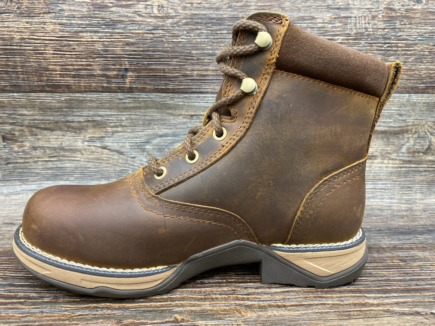 10034143 Women's Anthem Waterproof Composite Toe Lace Up By Ariat 5 10034143 Women's Anthem Waterproof Composite Toe Lace Up By Ariat - Image 5