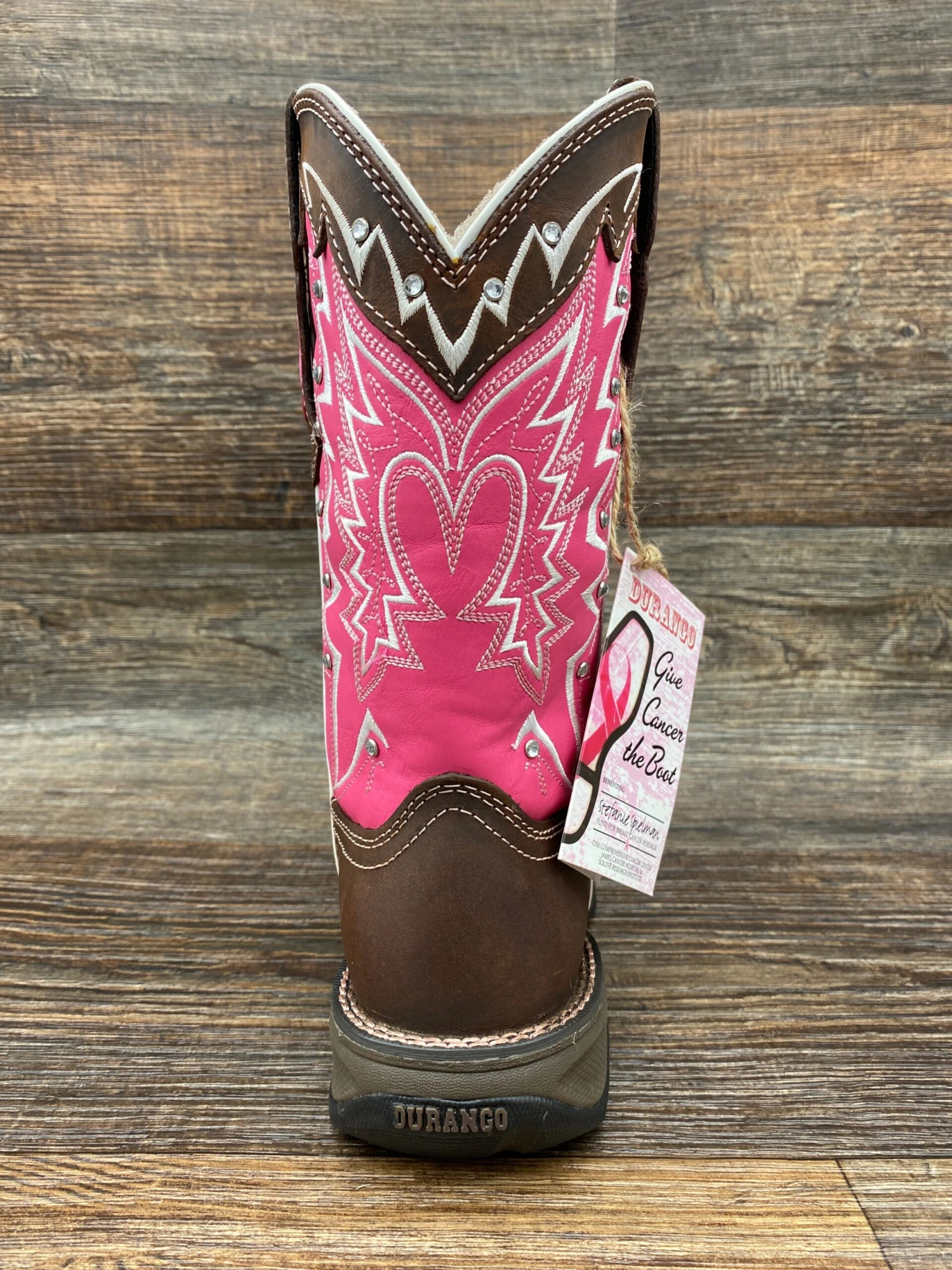 Rd3557 Women's Pink Ribbon Lady Rebel Western Boot By Durango 7 Rd3557 Women's Pink Ribbon Lady Rebel Western Boot By Durango - Image 7