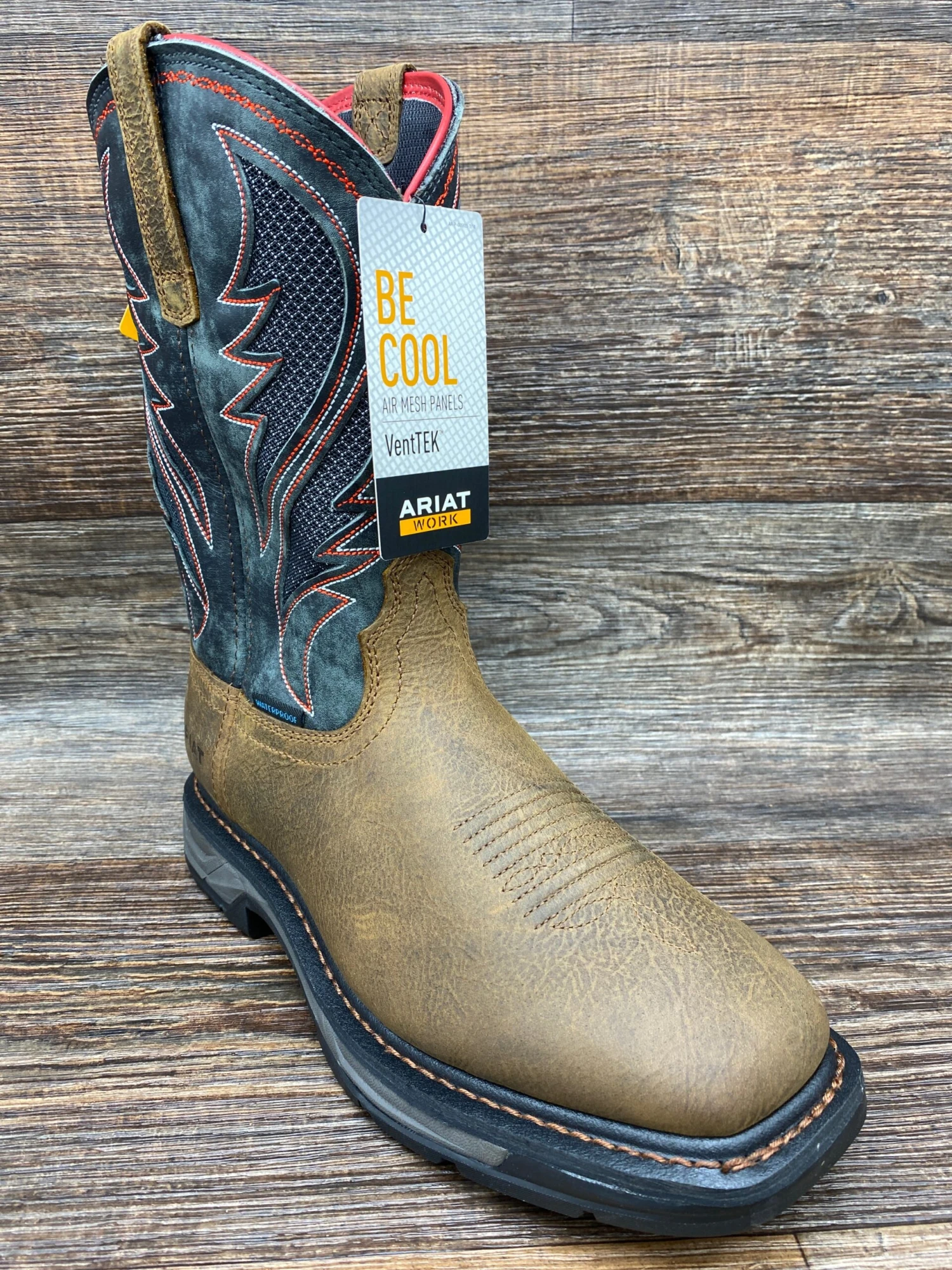 10035984 Men's Workhog XT Square Toe Waterproof Soft Toe Work Boot By Ariat 1 10035984 Men's Workhog XT Square Toe Waterproof Soft Toe Work Boot By Ariat