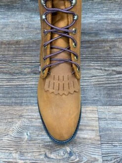 760 Men's Soft Toe 8 Inch Lace Up Work Boot By Justin -Western Cowboy Equipment Store IMG 4591