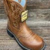 10000860 Women's Fatbaby Saddle Round Toe Western Boot By Ariat
