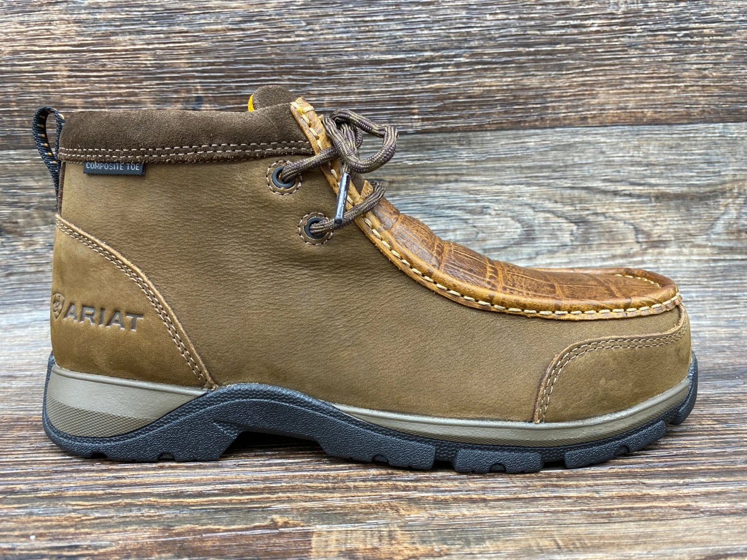 10034164 Men's Edge LTE Composite Toe Work Shoe By Ariat 2 10034164 Men's Edge LTE Composite Toe Work Shoe By Ariat - Image 2