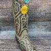 E1620 Women's Snip Toe Laser Inlay & Studs Western Boot By Corral