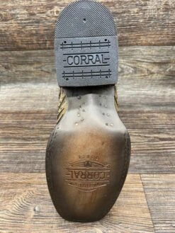 E1623 Women's Square Toe Laser Inlay & Studs Western Boot By Corral -Western Cowboy Equipment Store IMG 4824