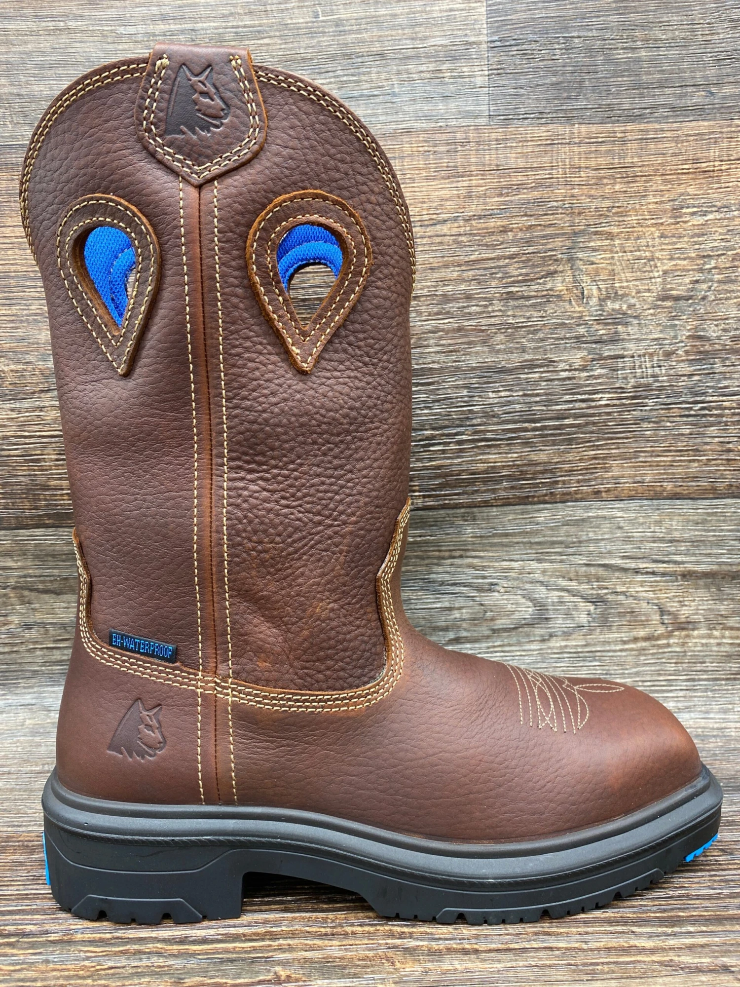 813945 Men's Blue Heeler Steel Toe Waterproof Work Boot By Steel Blue 2 813945 Men's Blue Heeler Steel Toe Waterproof Work Boot By Steel Blue - Image 2