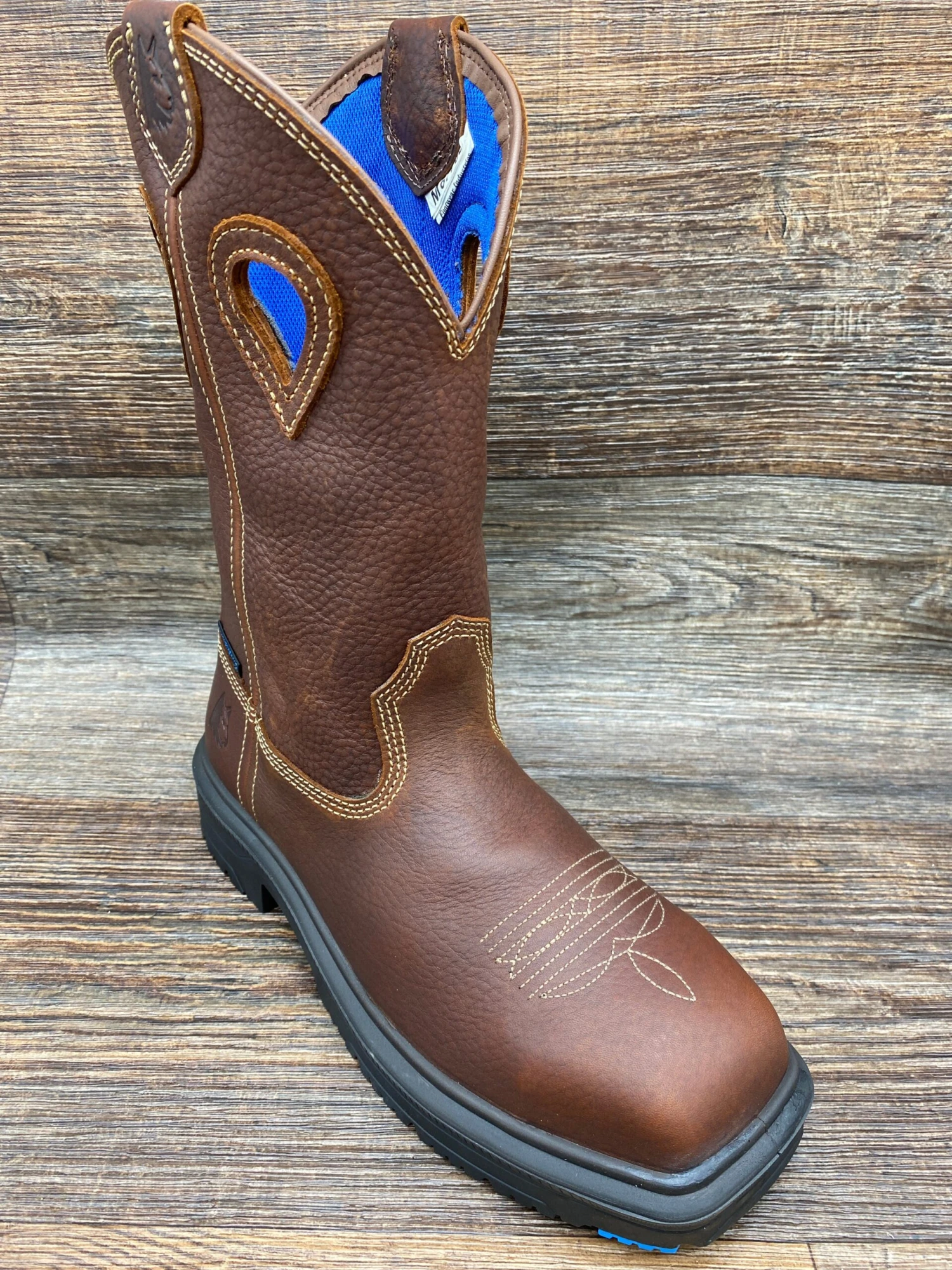 813945 Men's Blue Heeler Steel Toe Waterproof Work Boot By Steel Blue 1 813945 Men's Blue Heeler Steel Toe Waterproof Work Boot By Steel Blue