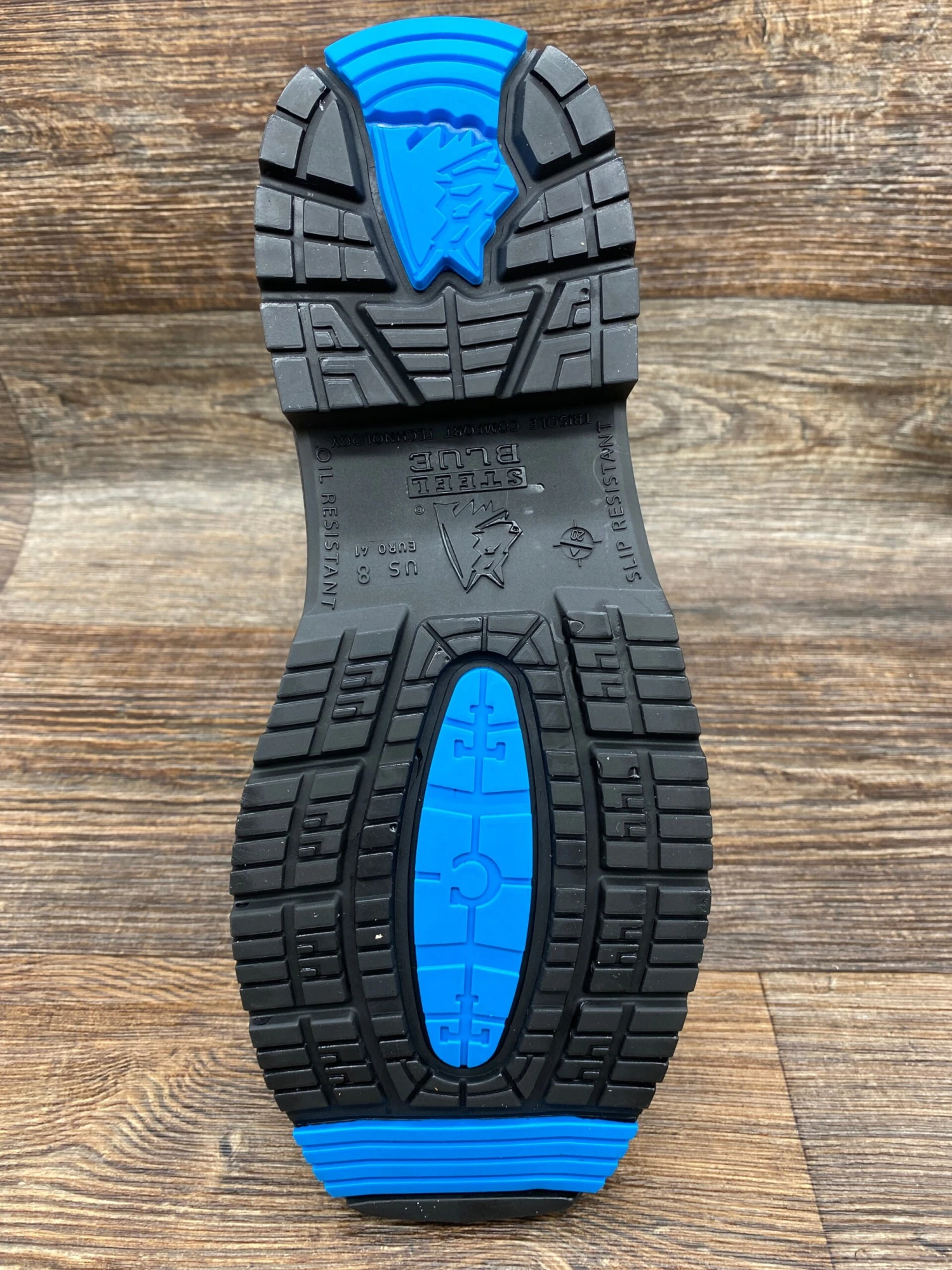 813945 Men's Blue Heeler Steel Toe Waterproof Work Boot By Steel Blue 4 813945 Men's Blue Heeler Steel Toe Waterproof Work Boot By Steel Blue - Image 4