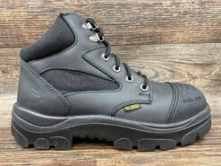 812968 Men's Parkes Side Zip Safety Toe Work Boot By Steel Blue -Western Cowboy Equipment Store IMG 4835