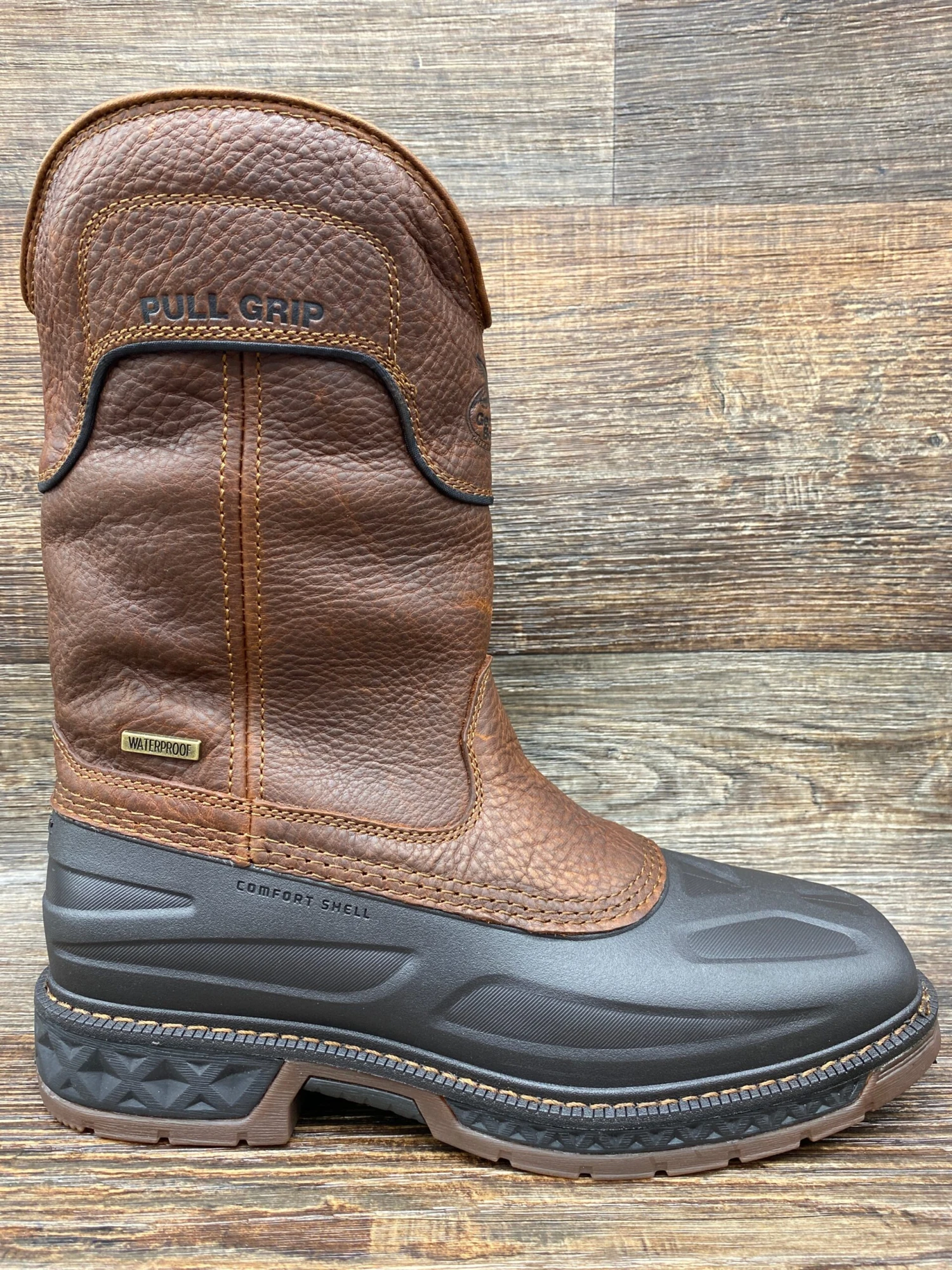 Gb00470 Men's MudDog Waterproof Square Toe Work Boot By Georgia 2 Gb00470 Men's MudDog Waterproof Square Toe Work Boot By Georgia - Image 2