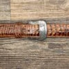6074h Cognac Exotic Print Belt By Cowtown