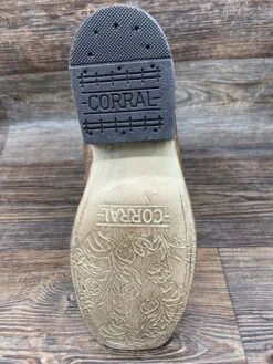 A4045 Women's Genuine Full-Quill Exotic Square Toe Western Boot By Corral -Western Cowboy Equipment Store IMG 5010