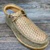 Mdm0033 Men's Driving Moc Casual Shoe With Basket Weave By Twisted X