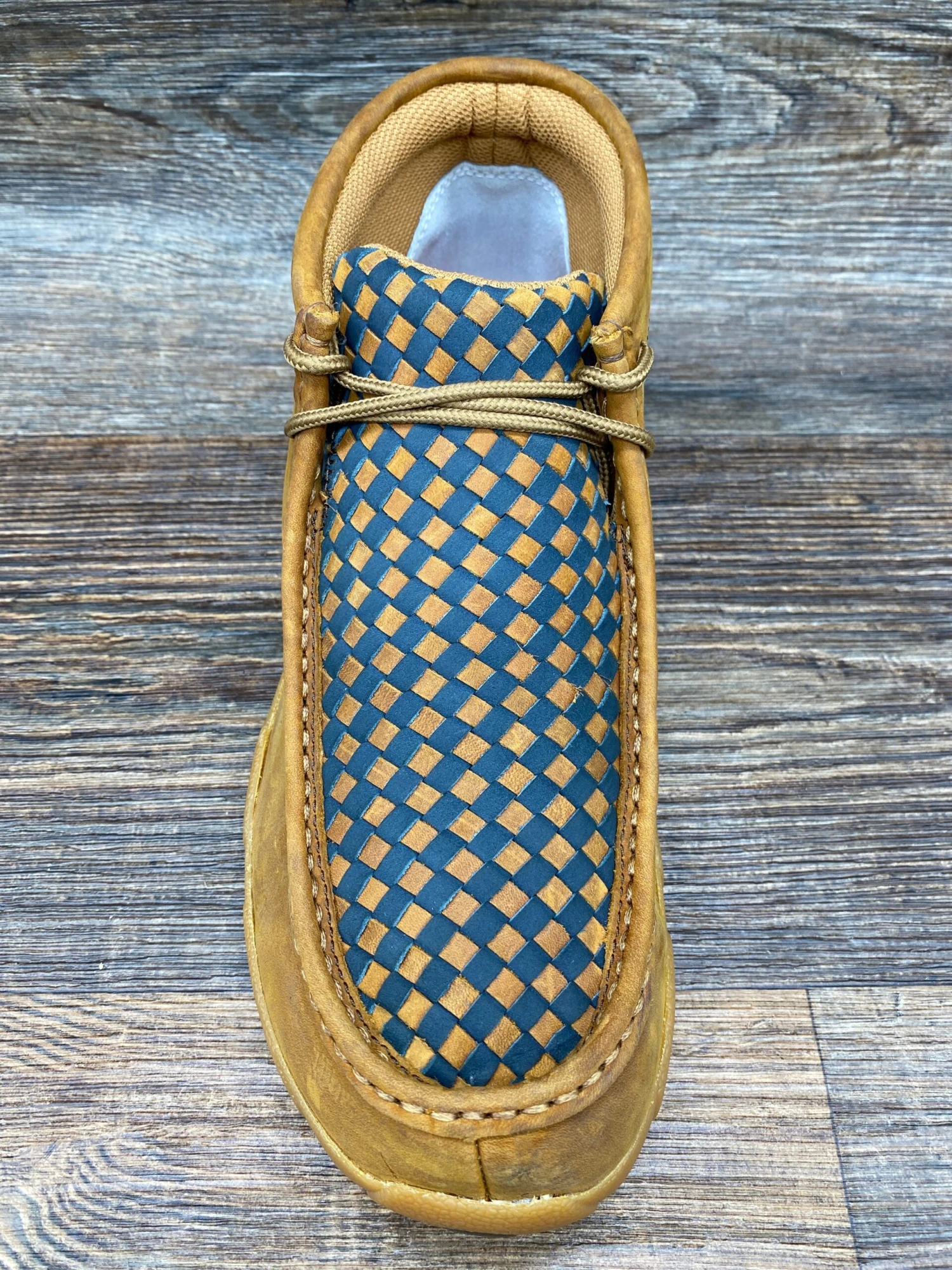 Mdm0057 Men's Driving Moc Casual Shoe With Basket Weave By Twisted X 3 Mdm0057 Men's Driving Moc Casual Shoe With Basket Weave By Twisted X - Image 3