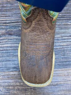 Dbt0229 Kid's Lil' Rebel Pro Square Toe Western Boot By Durango -Western Cowboy Equipment Store IMG 5086