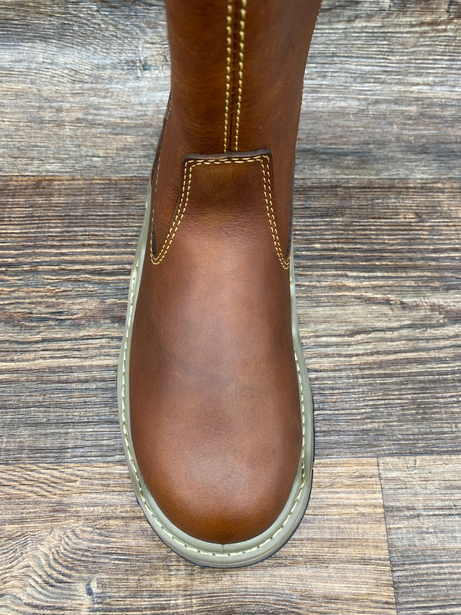 W210063 Men's Slip-On Soft-Toe Raider Durashock Work Boot By Wolverine 3 W210063 Men's Slip-On Soft-Toe Raider Durashock Work Boot By Wolverine - Image 3