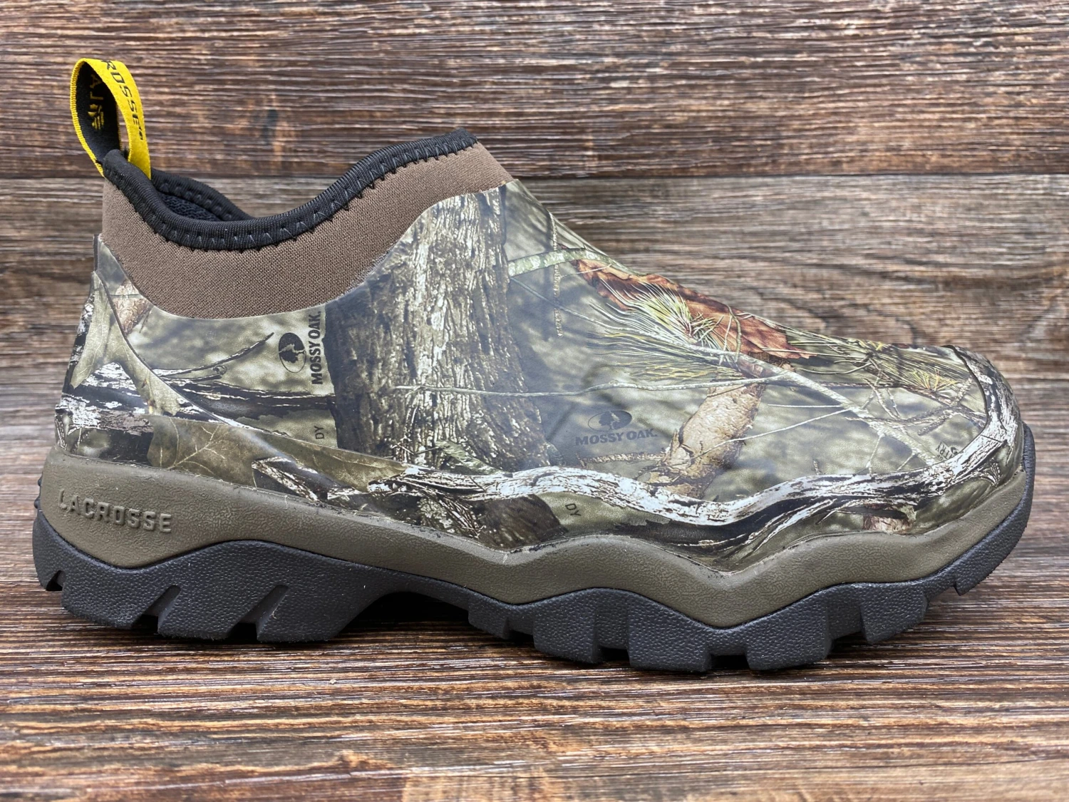 La330020 Men's Mossy Oak Country Alpha Muddy Ankle Boot By Lacrosse 1 La330020 Men's Mossy Oak Country Alpha Muddy Ankle Boot By Lacrosse