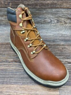 W210057 Men's 6 Inch Soft Toe Lace Up Durashock Work Boot By Wolverine