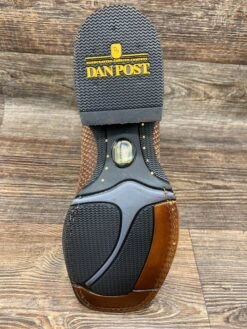 Dp4526 Men's Ka Square Toe Python Print Leather Boot By Dan Post -Western Cowboy Equipment Store IMG 5399