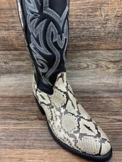 809w Men's Genuine Reticulated Python Western Boot By Cowtown