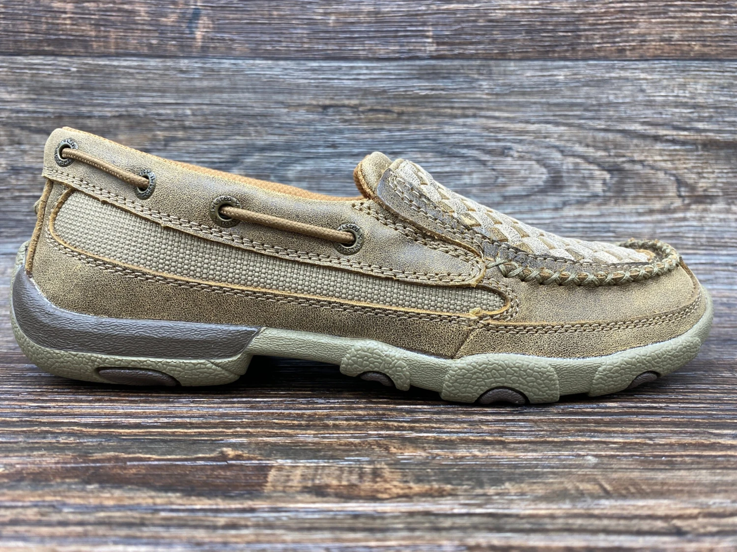 Wdms017 Women's Slip-On Driving Moc By Twisted X 2 Wdms017 Women's Slip-On Driving Moc By Twisted X - Image 2